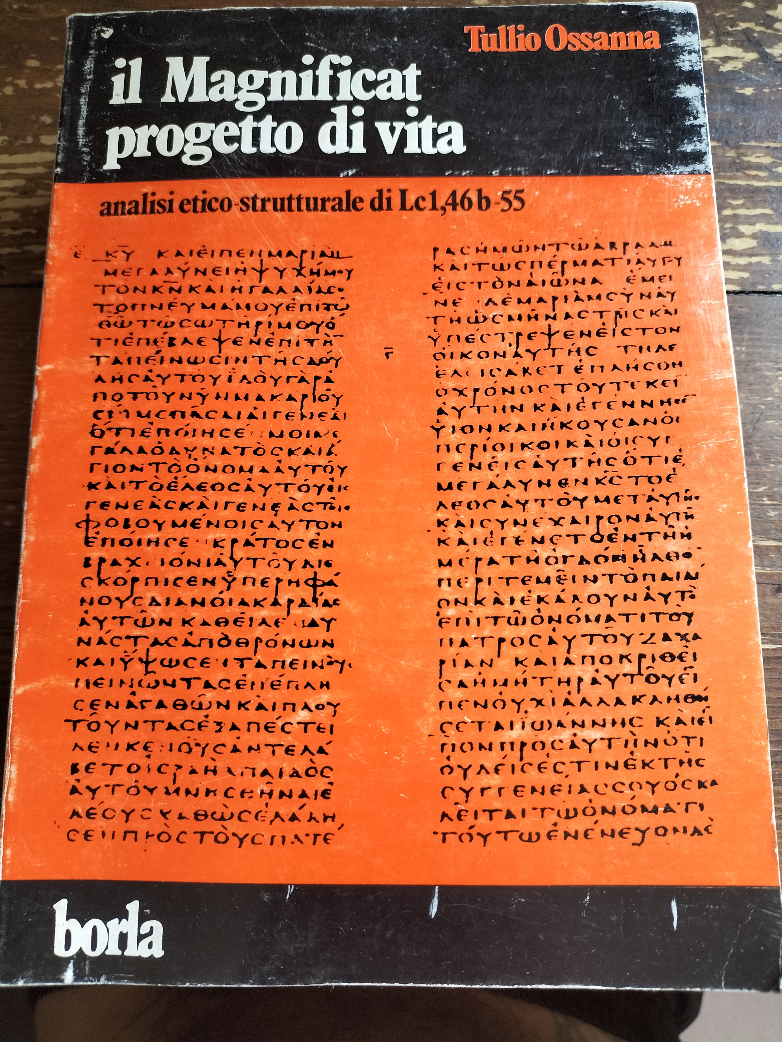 IL MAGNIFICAT progetto di vita TULLIO OSSANNA LC1,46 b-55