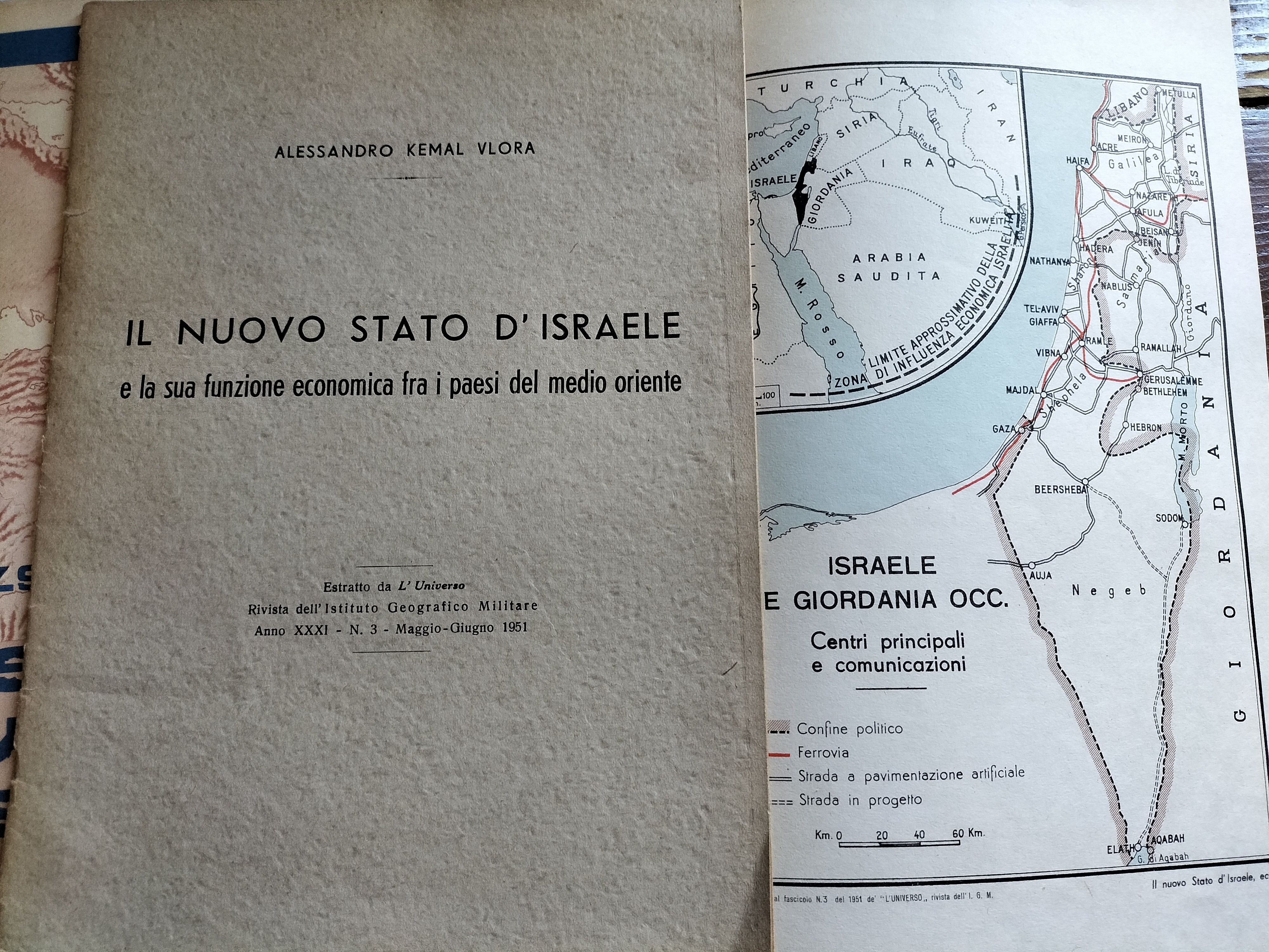 Il nuovo stato d'Israele e la sua funzione economica fra …