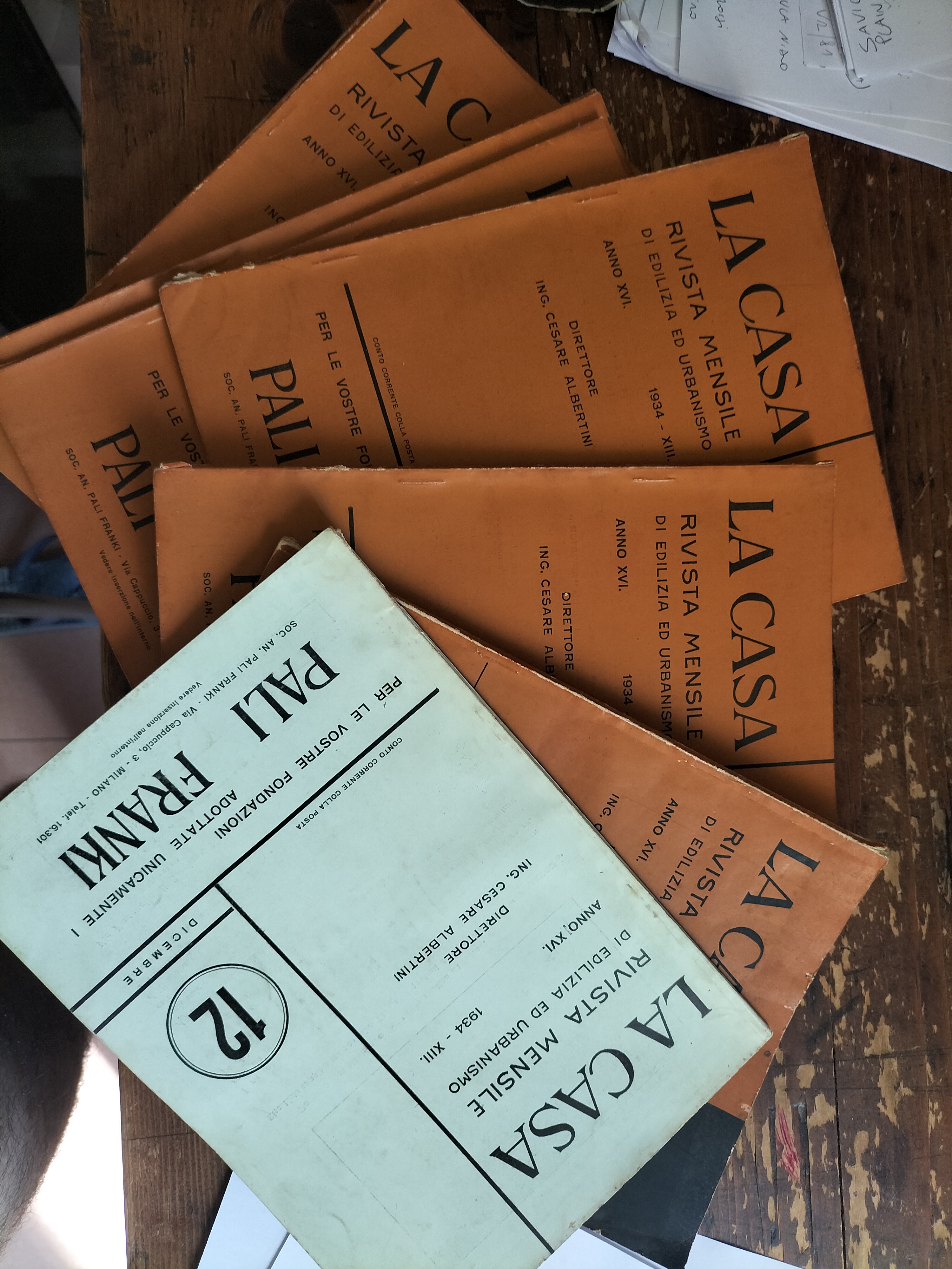 LA CASA Rivista mensile di Edilizia ed Urbanismo annata 1934 …