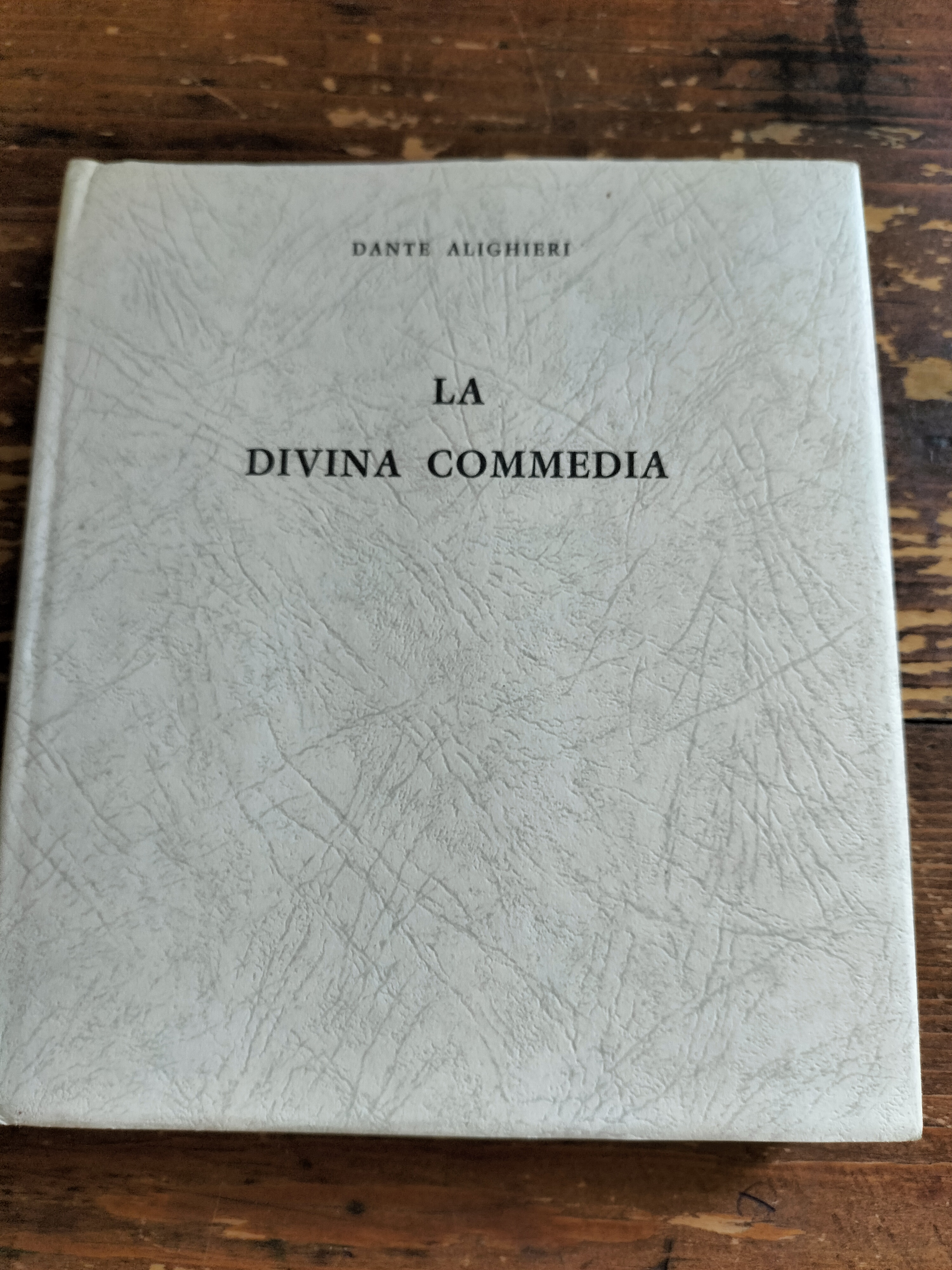 LA DIVINA COMMEDIA Dante Alighieri note D. CANTAMESSA Ponte Nuovo