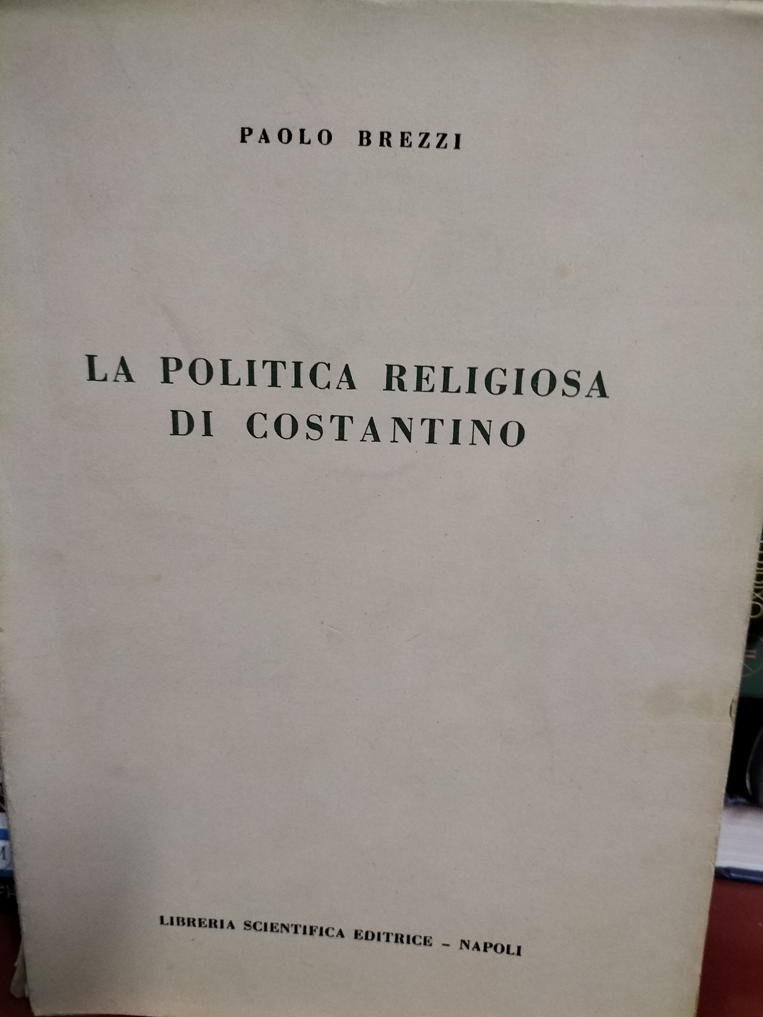 La politica religiosa di Costantino
