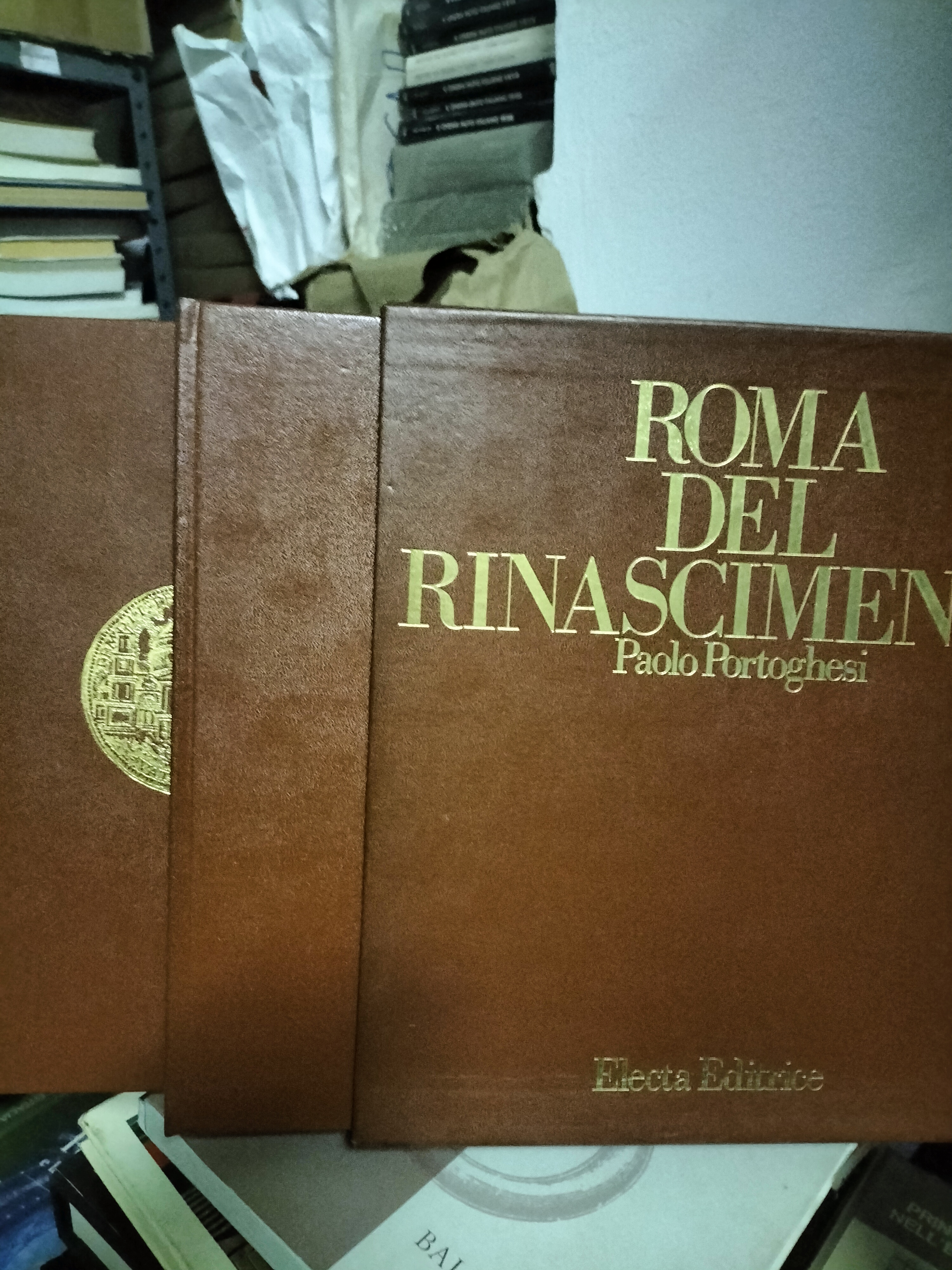 PAOLO PORTOGHESI Roma del Rinascimento ELECTA 2 volumi