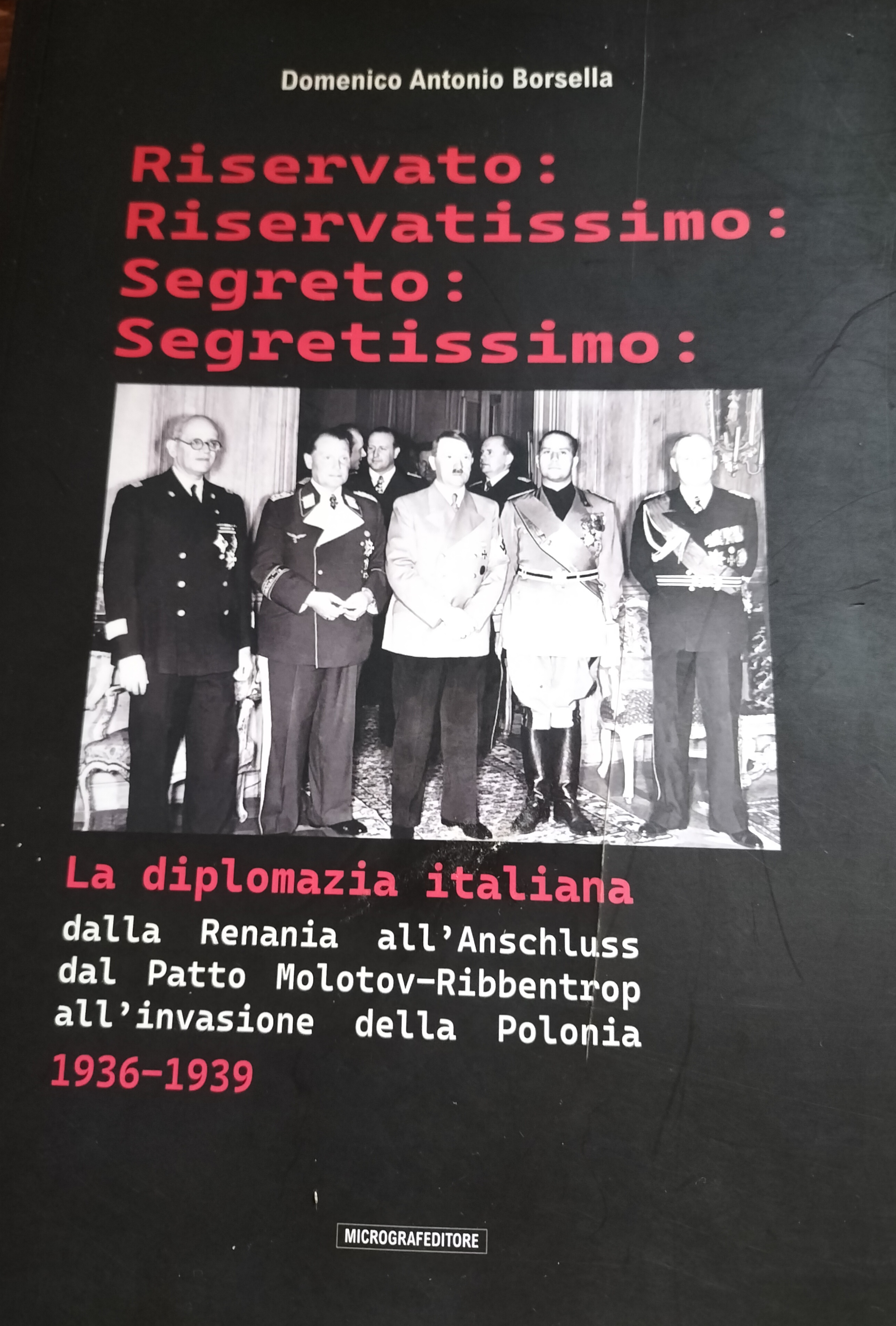 Riservato: Riservatissimo Segreto: Segretissimo