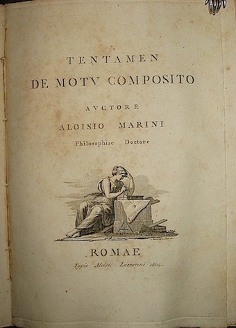 Tentamen de motu composito