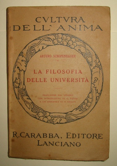 La filosofia delle Università. Traduzione dal tedesco con introduzione di …