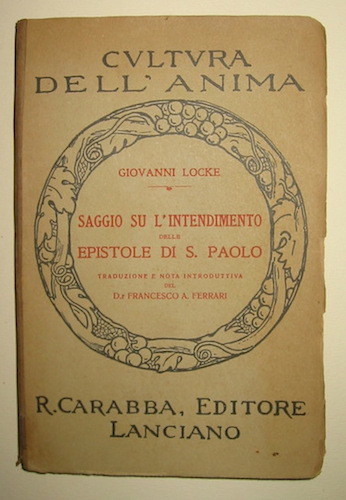 Saggio su l’intendimento delle epistole di S. Paolo. Traduzione e …
