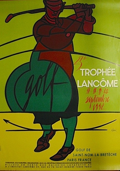 Golf. 23e Trophée Lancome. 17-18-19-20 septembre 1992. Saint-Nom-la-Bretèche