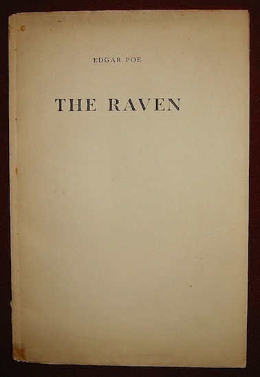 The Raven. Testo originale seguito dalla traduzione di Stéphane Mallarmé …
