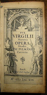 Virgilii Maronis Opera. Studio Th: Pulmani correcta