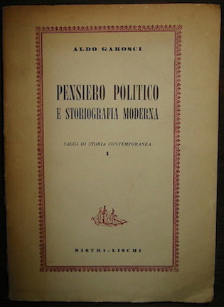 Pensiero politico e storiografia moderna. Saggi di storia contemporanea 1