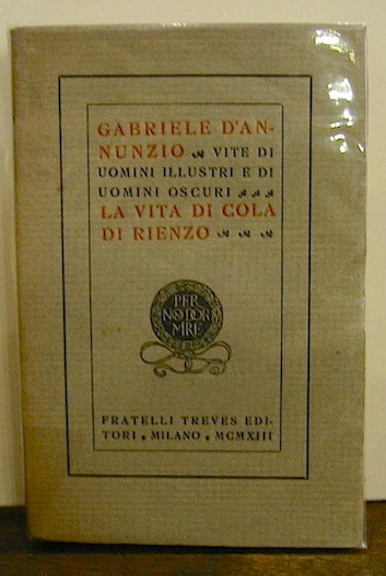 Vite di uomini illustri e di uomini oscuri. La vita …