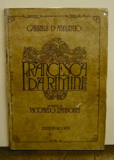 Francesca da Rimini. Tragedia in quattro atti. ridotta da Tito …