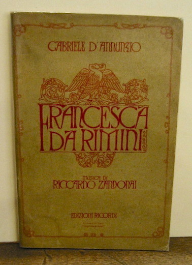 Francesca da Rimini. Tragedia in quattro atti. ridotta da Tito …