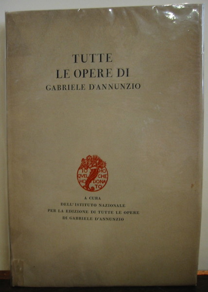 Tutte le opere di Gabriele D’Annunzio (programma)