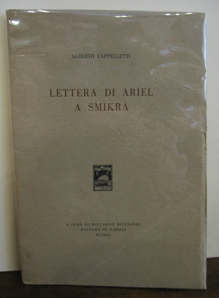 Lettera di Ariel a Smikra