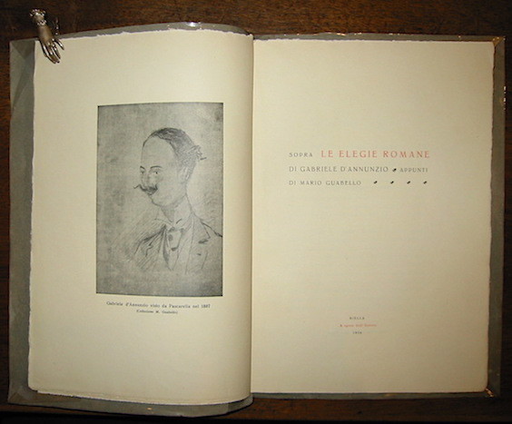 Sopra le Elegie romane di Gabriele D’Annunzio. Appunti.