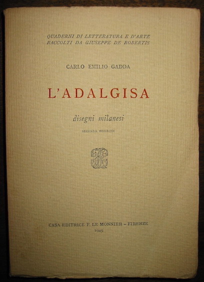 L’Adalgisa. Disegni milanesi. Seconda edizione