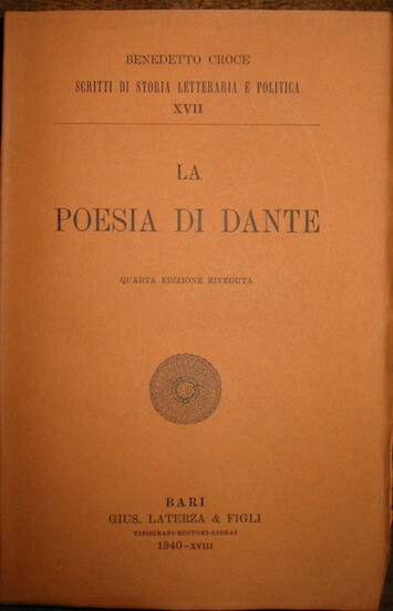 La poesia di Dante. Quarta edizione riveduta