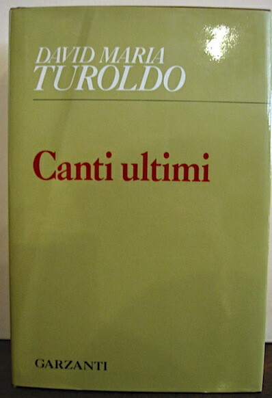 Canti ultimi