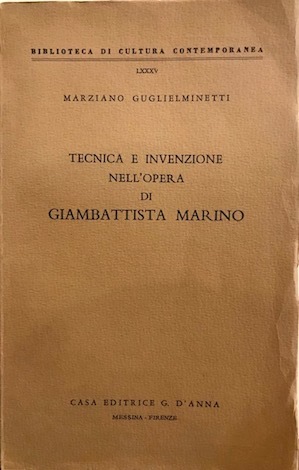 Tecnica e invenzione nell’opera di Giambattista Marino