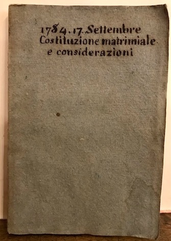 Considerazioni sopra l’Imperiale Regia Costituzione del giorno 16 gennajo 1783 …