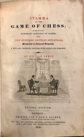 Stamma on the game of chess; containing numerous openings of …