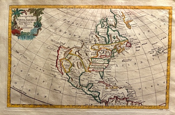 An accurate map of North America drawn from the Sieur …