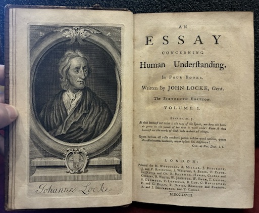 An Essay concerning human understanding. In four Books. The sixteenth …