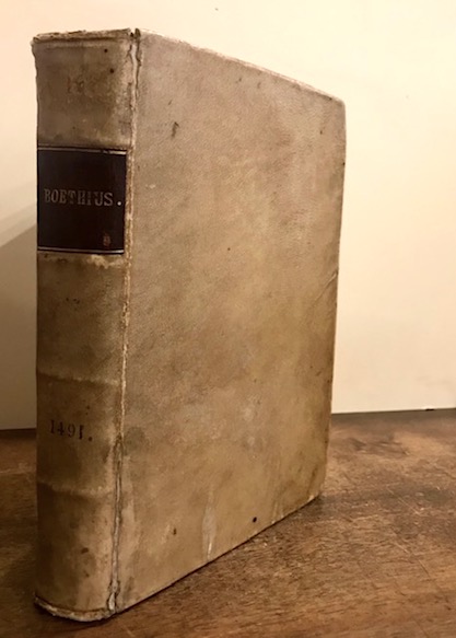 Boetii viri celeberrimi De consolatione philosophie liber cum optimo commento …