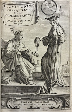 C. Svetonius Tranquillus, et in eum Commentarius, exhibente Joanne Schildio