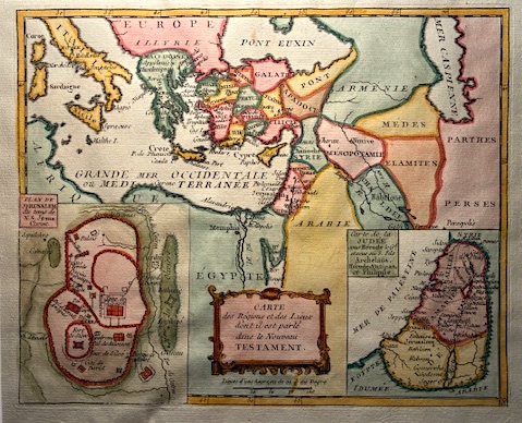 Carte des Regions et des Lieux dont il est parlé …