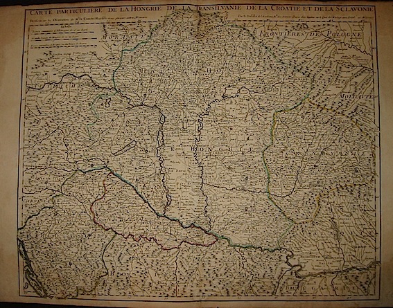 Carte particuliere de la Hongrie, de la Transivanie, de la …