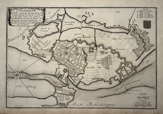 Copenhague. Ville Capitale du Royaume de Danemarq et sejour ordinaire …