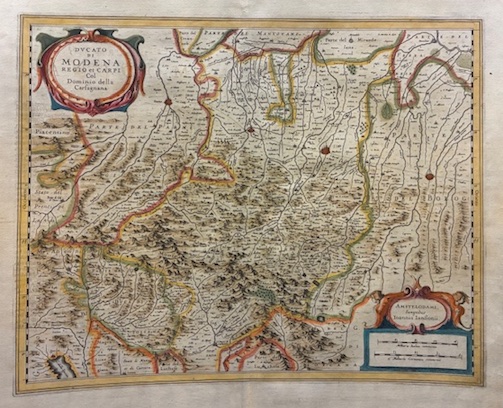 Ducato di Modena, Regio et Carpi. Col Dominio della Carfagnana