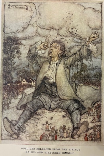 Gulliver’s travels into several remote nations of the world illustrated …