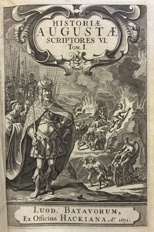 Historiae Augustae scriptores VI. Cum integris notis Isaaci Casauboni, Cl. …