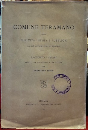 Il comune teramano nella sua vita intima e pubblica dai …