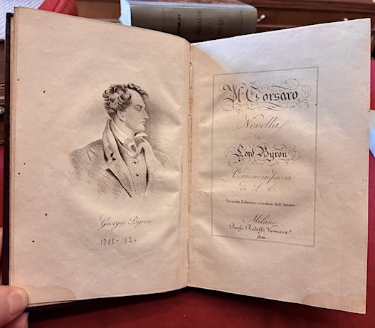 Il Corsaro. Novella di Lord Byron. Versione in prosa di …
