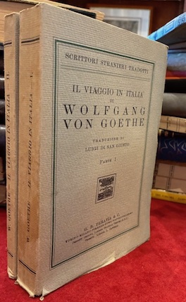 Il viaggio in Italia. Traduzione di Luigi di San Giusto. …