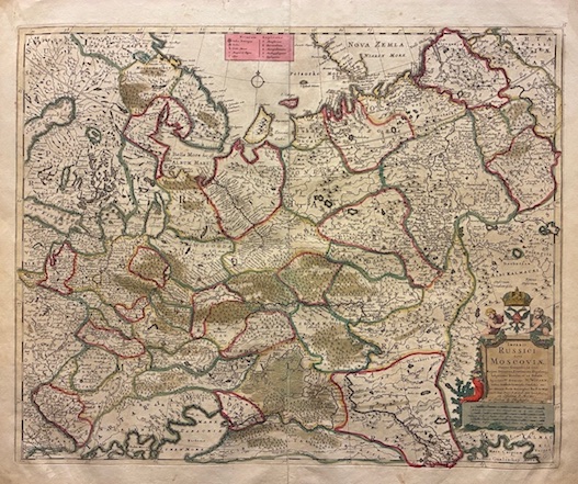 Imperii Russici sive Moscoviae status generalis.