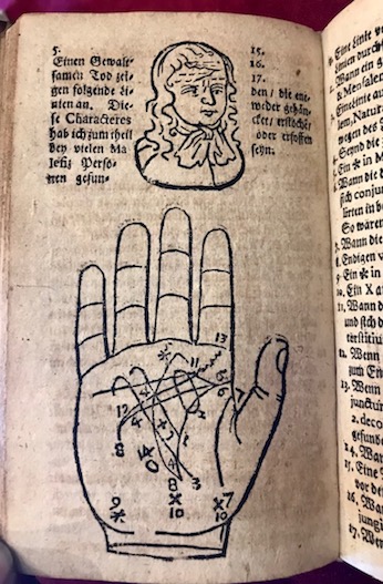 Institutiones Chiromanticae, oder Kurtze Unterweisung, wie man aus denen Linien, …