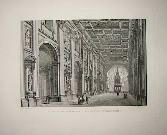 Interno della Basilica di S. Giovanni in Laterano