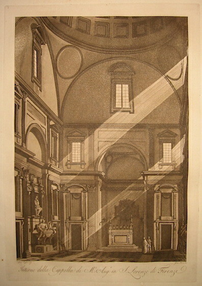 Interno della Cappella di Michelangelo in S. Lorenzo di Firenze