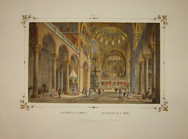 Interno di S. Marco - Interieur de St. Marc