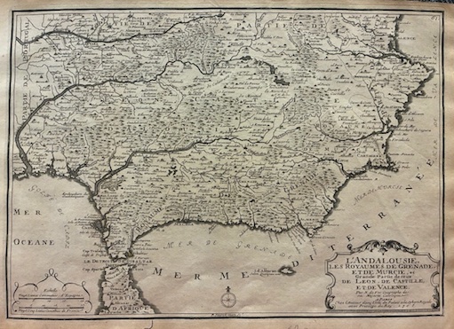 L’Andalousie, les Royaumes de Grenade, et de Murcie, et grande …