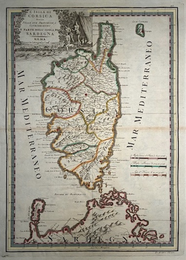 L’Isola di Corsica divisa nelle sue Provincie, o Giurisdizioni e …