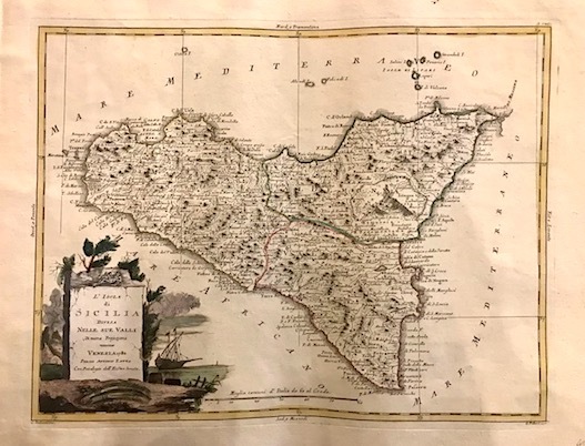 L’Isola di Sicilia divisa nelle sue Valli