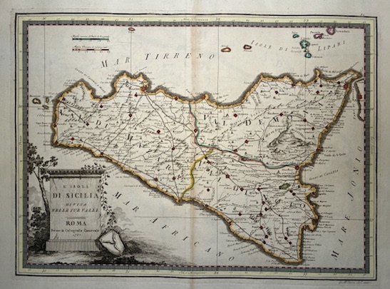 L’Isola di Sicilia divisa nelle sue Valli