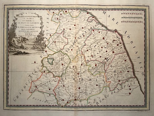La Legazione d’Urbino, la Marca, l’Umbria, lo Stato di Camerino, …