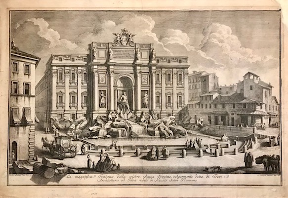 La magnifica Fontana della celebre Acqua Vergine, volgarmente detta di …